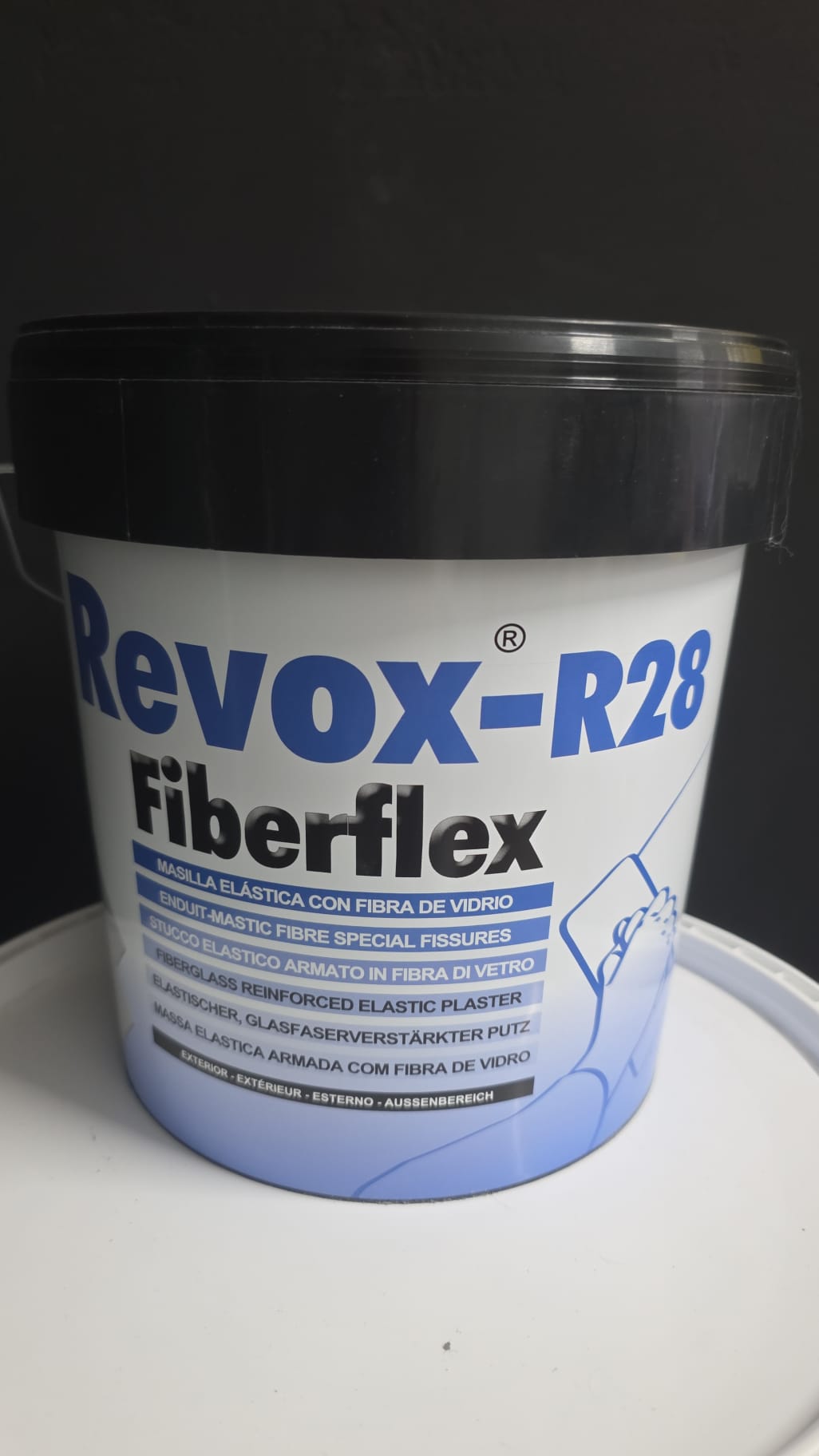 Revox-R28 Fiberflex - Masilla Elástica con Fibra de Vidrio 5kg