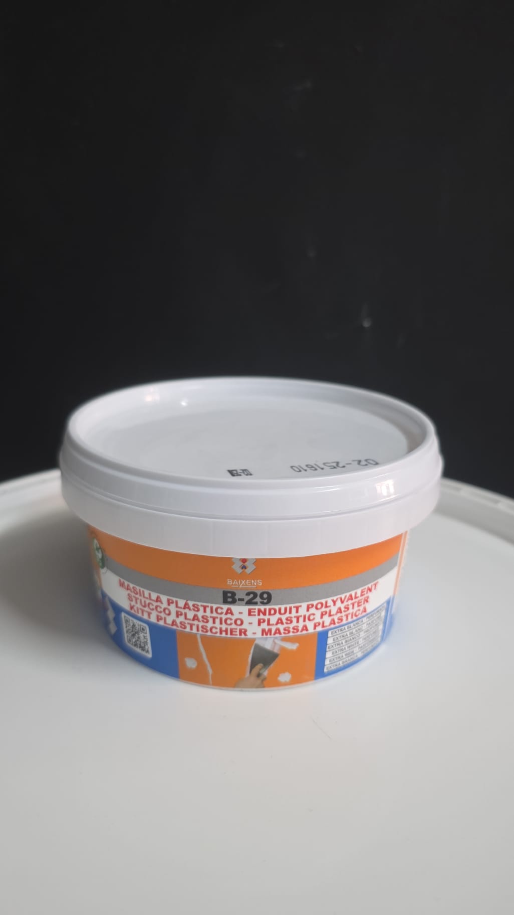 Masilla Plástica B-29 (Baixens) 750 g