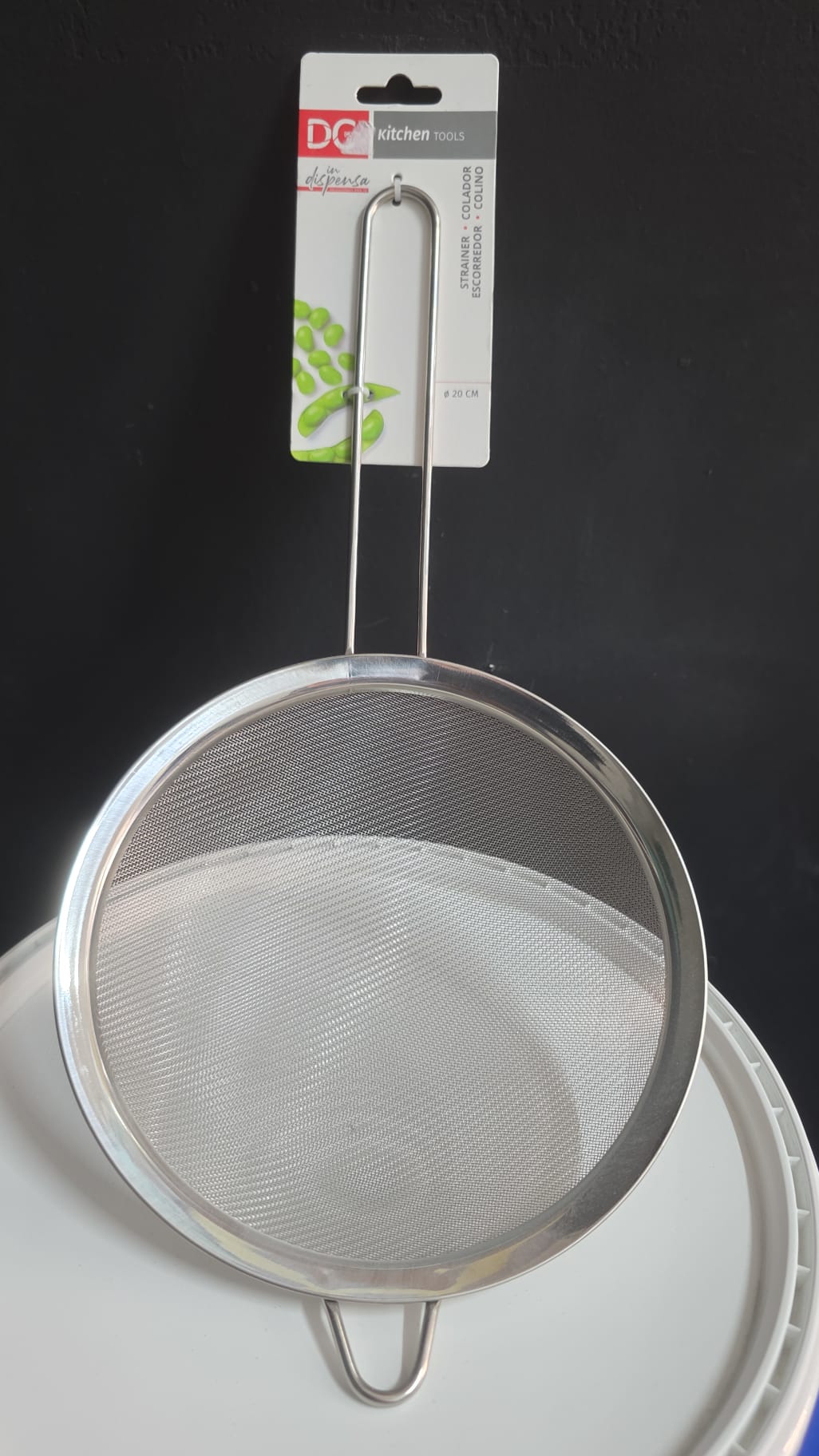 Colador de Malla Fina en Acero Inoxidable - Ø 20 cm