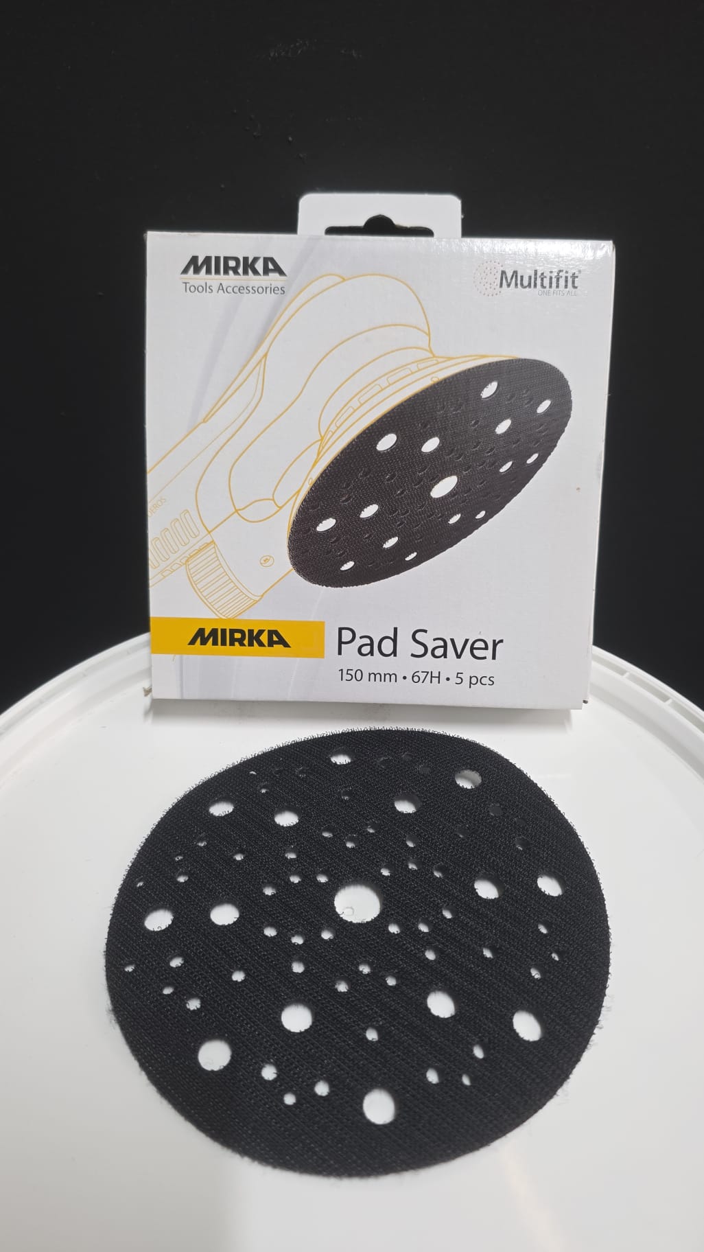 Mirka Pad Saver – Protector de Plato de Lijado (150 mm)