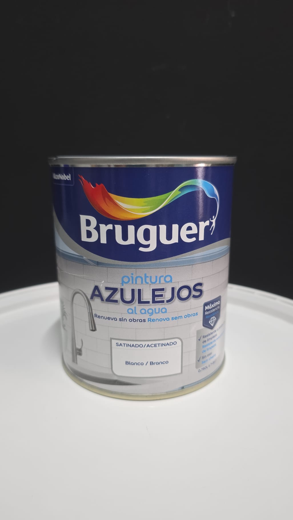 Pintura para Azulejos al Agua Bruguer (Blanco Satinado)