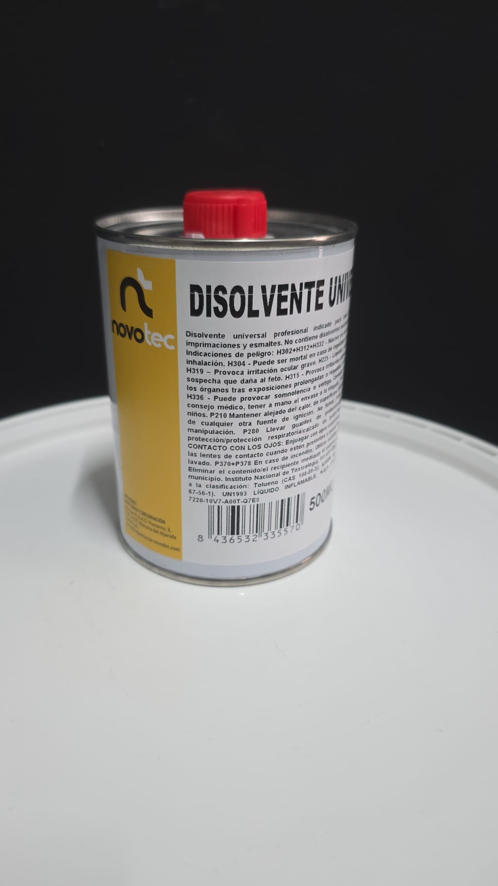 Novotec Disolvente Universal (500ml)