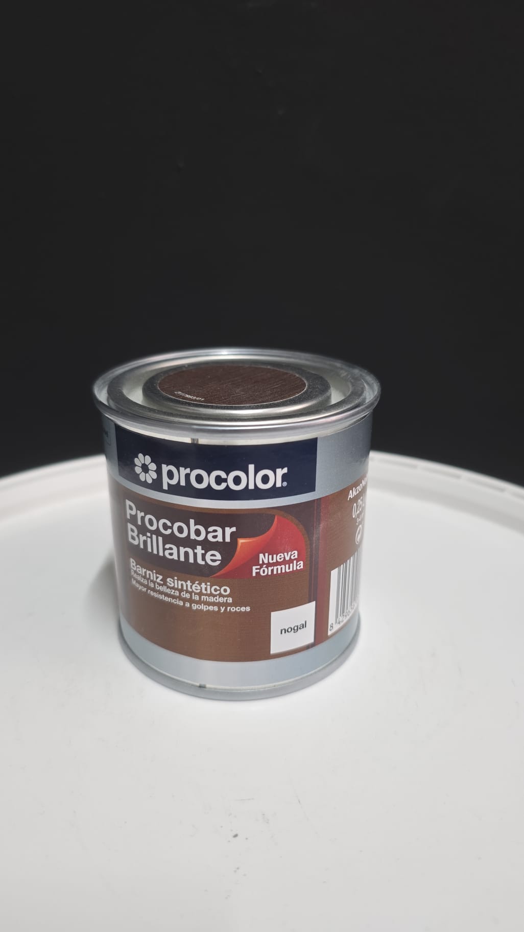 Procolor Procobar Brillante (250 ML)  - Barniz Sintético de Alta Resistencia-Nogal